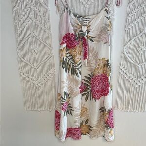 Floral Spaghetti Strap Dress
